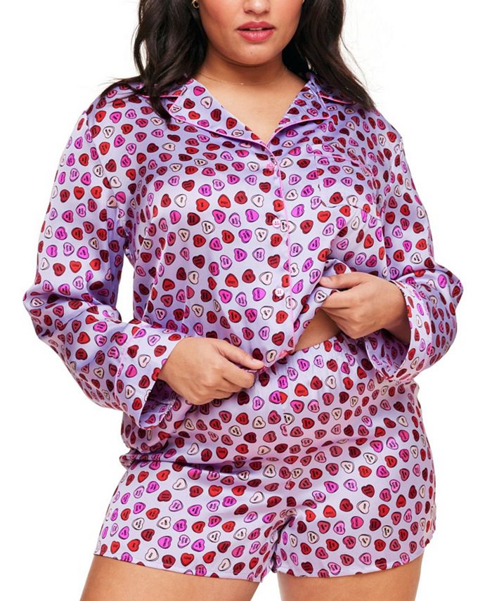 цена Женская пижама Sammi больших размеров Adore Me, фиолетовый