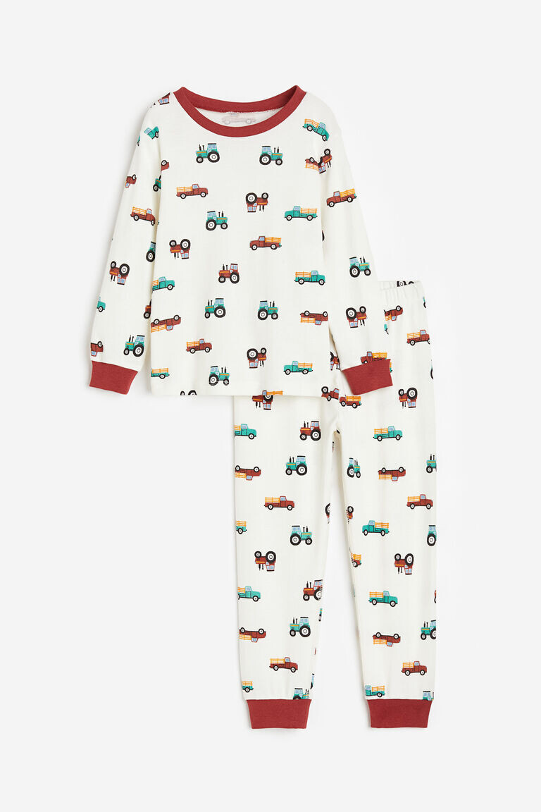 

Пижамы из джерси H&M, белый