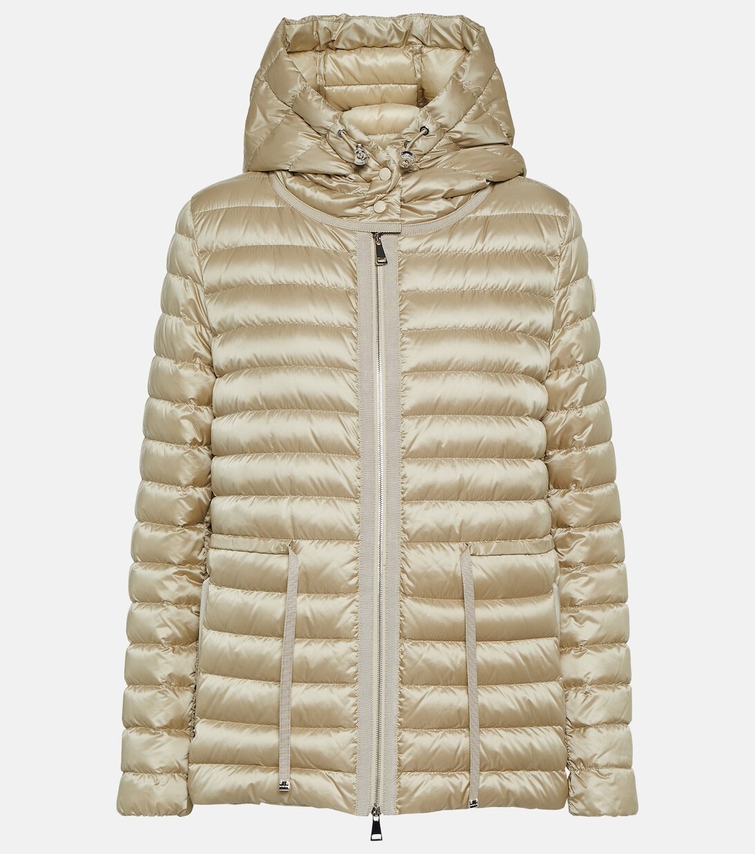 Стеганый пуховик Raie MONCLER, бежевый