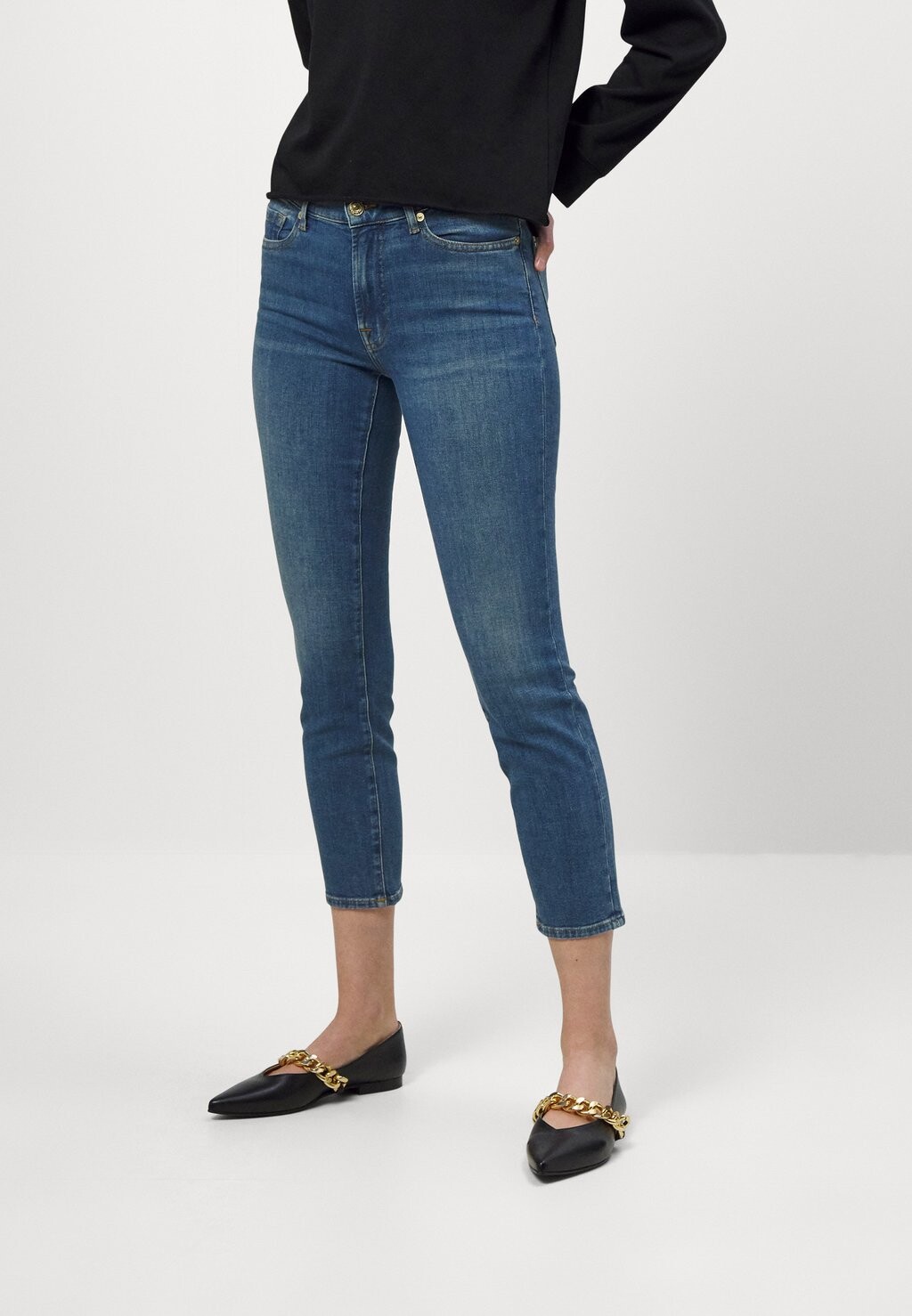 

Джинсы Skinny Fit 7 for all mankind, синий