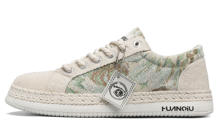 

Кроссовки HUANQIU Skateboarding Shoes Men Low-top Beige, бежевый