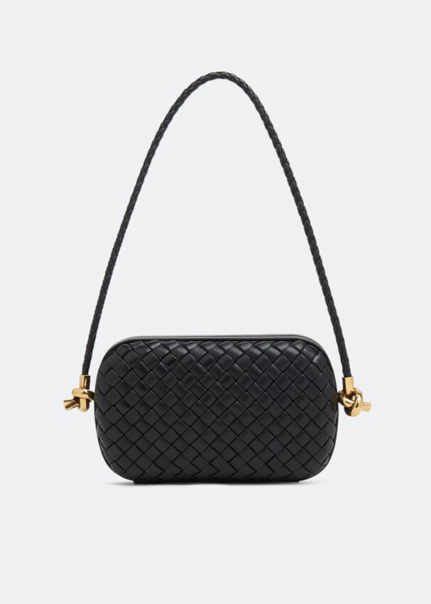 

Сумка через плечо Bottega Veneta Knot Minaudiere, черный