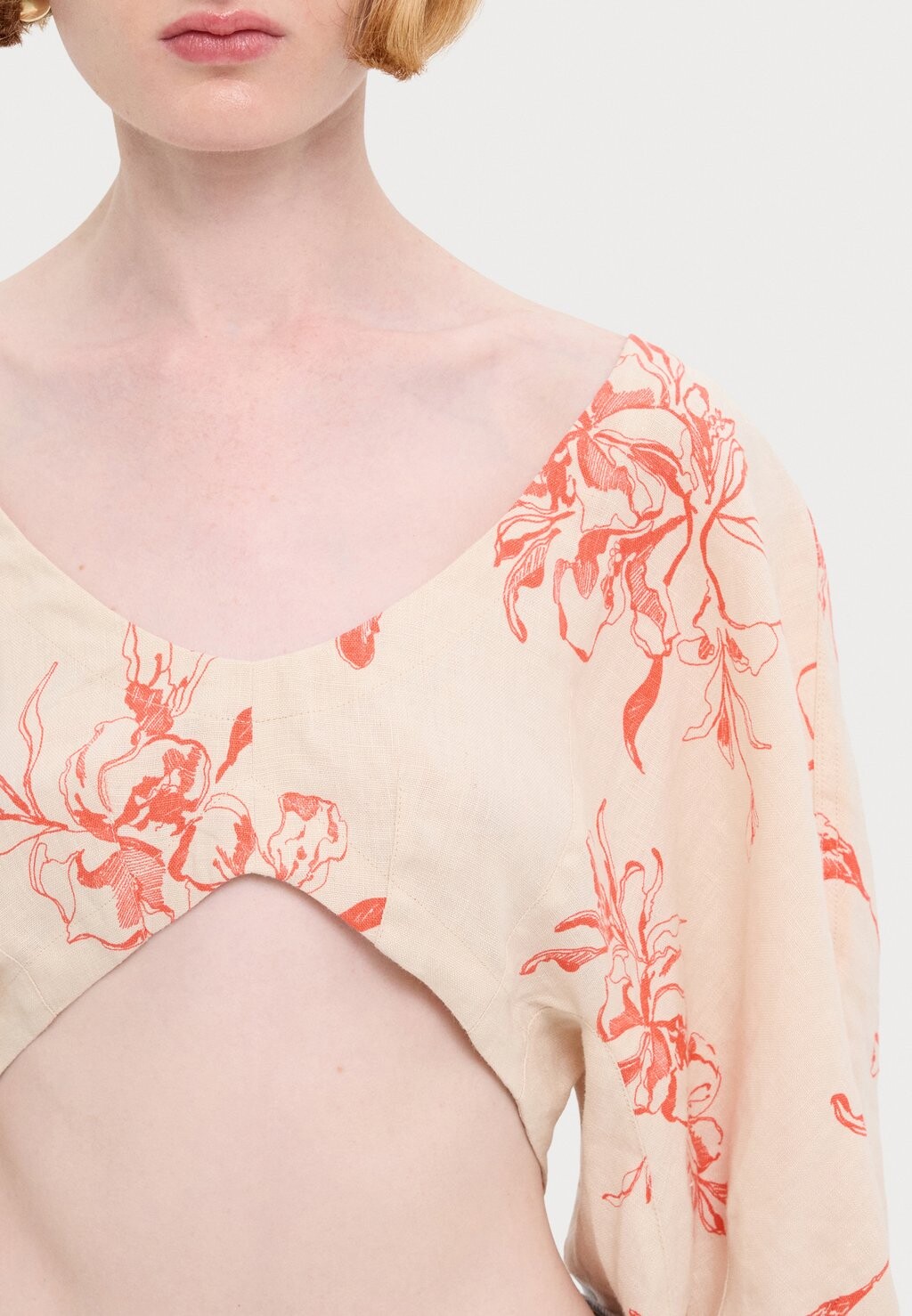 

Блуза SOLEIL Faithfull the brand, абрикос