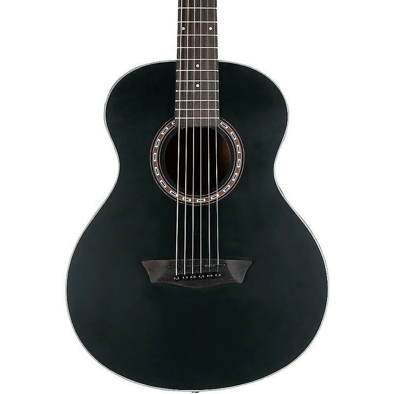 Акустическая гитара Washburn Apprentice AGM5BMK G-Mini 5 Acoustic Guitar Matte Black w/ Gig Bag акустическая гитара washburn black matte g mini 5 apprentice series 7 8 size agm5bmk a