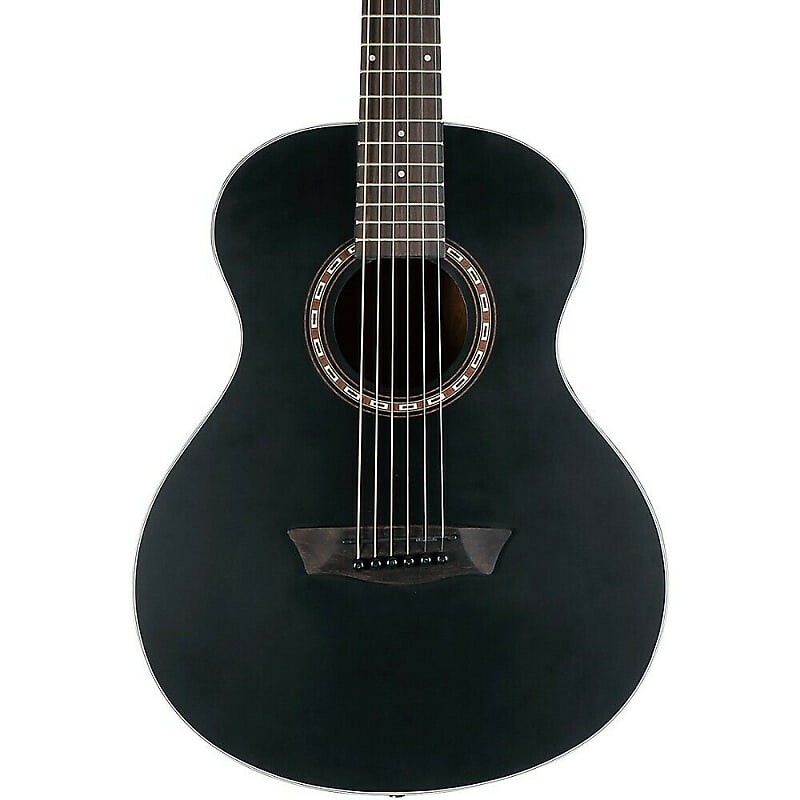 Акустическая гитара Washburn Apprentice AGM5BMK G-Mini 5 Acoustic Guitar Matte Black w/ Gig Bag акустическая гитара washburn apprentice mini acoustic guitar w gig bag agm5k a u