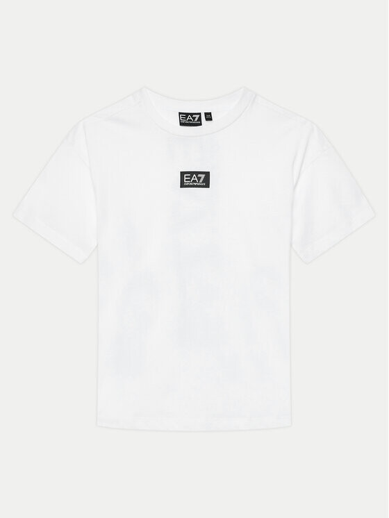 

Футболка свободного кроя Ea7 Emporio Armani, белый