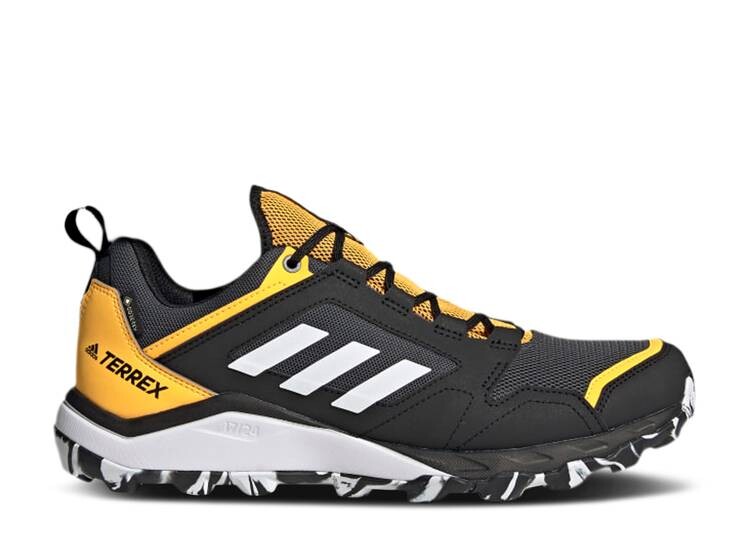 

Кроссовки Adidas TERREX AGRAVIC TR GORE-TEX 'BLACK SOLAR GOLD', серый