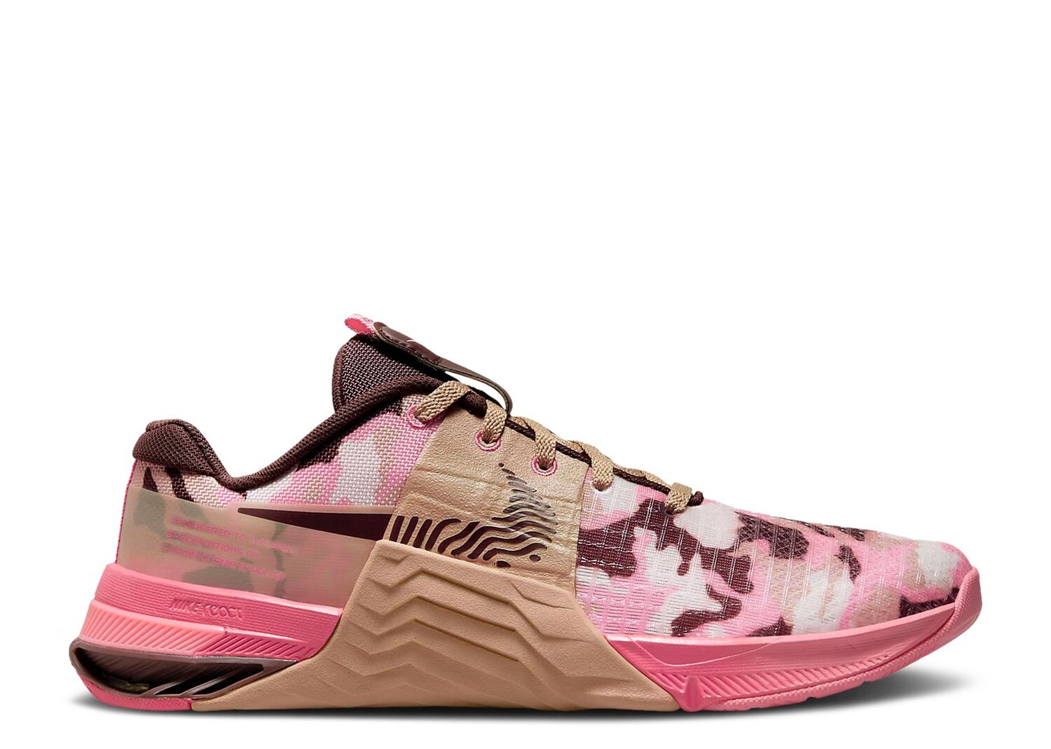 

Кроссовки Nike Wmns Metcon 8 Amp 'Coral Chalk Camo', розовый