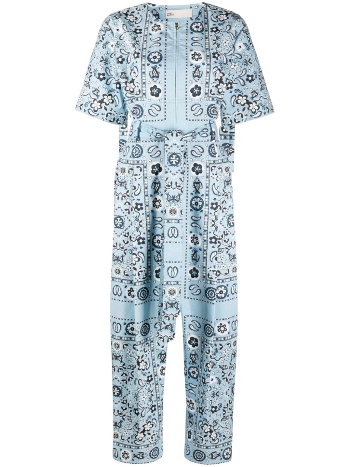 

Tory Burch комбинезон с принтом Pisces Dream, синий