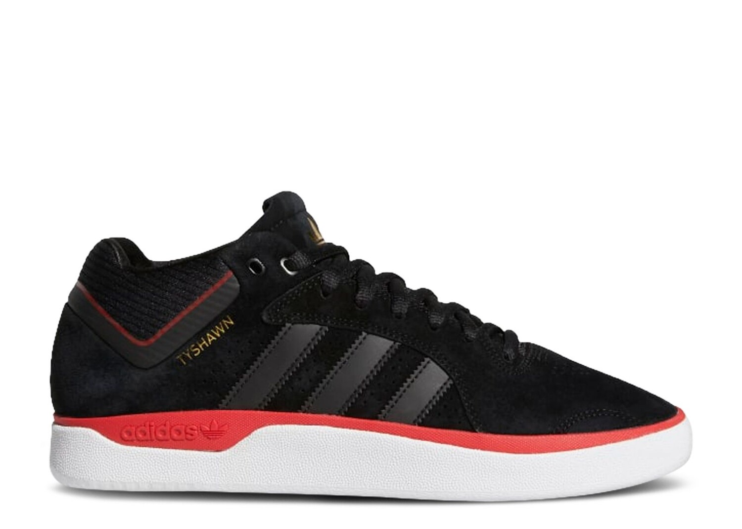 

Кроссовки adidas Tyshawn 'Black Scarlet', черный