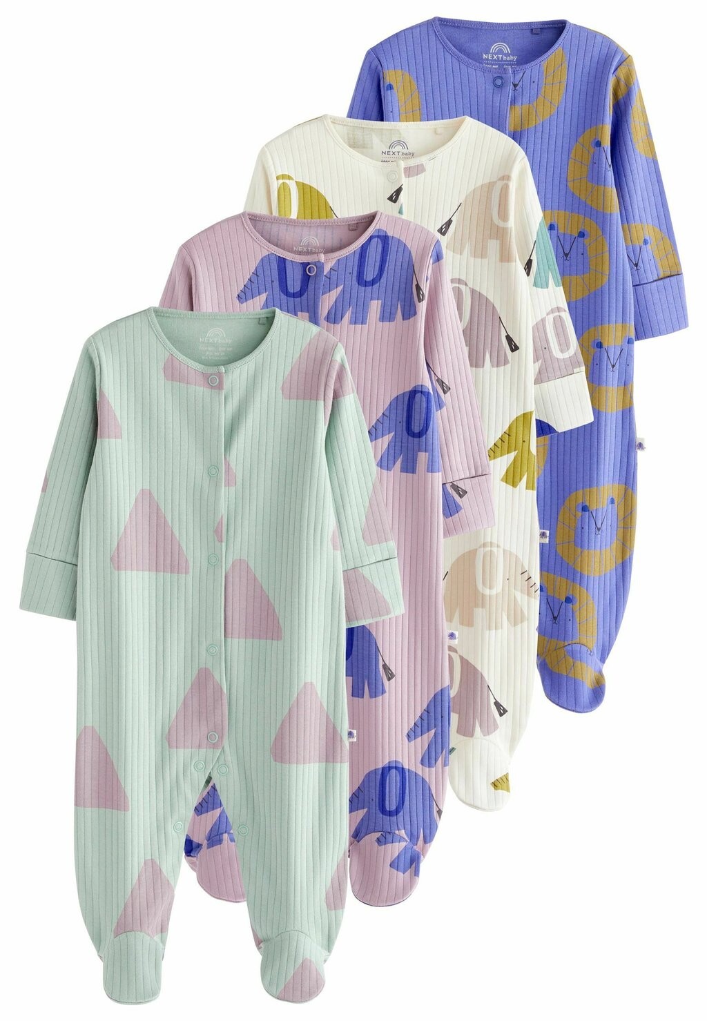

Комбинезон ELEPHANT 4 PACK REGULAR FIT Next, цвет blue