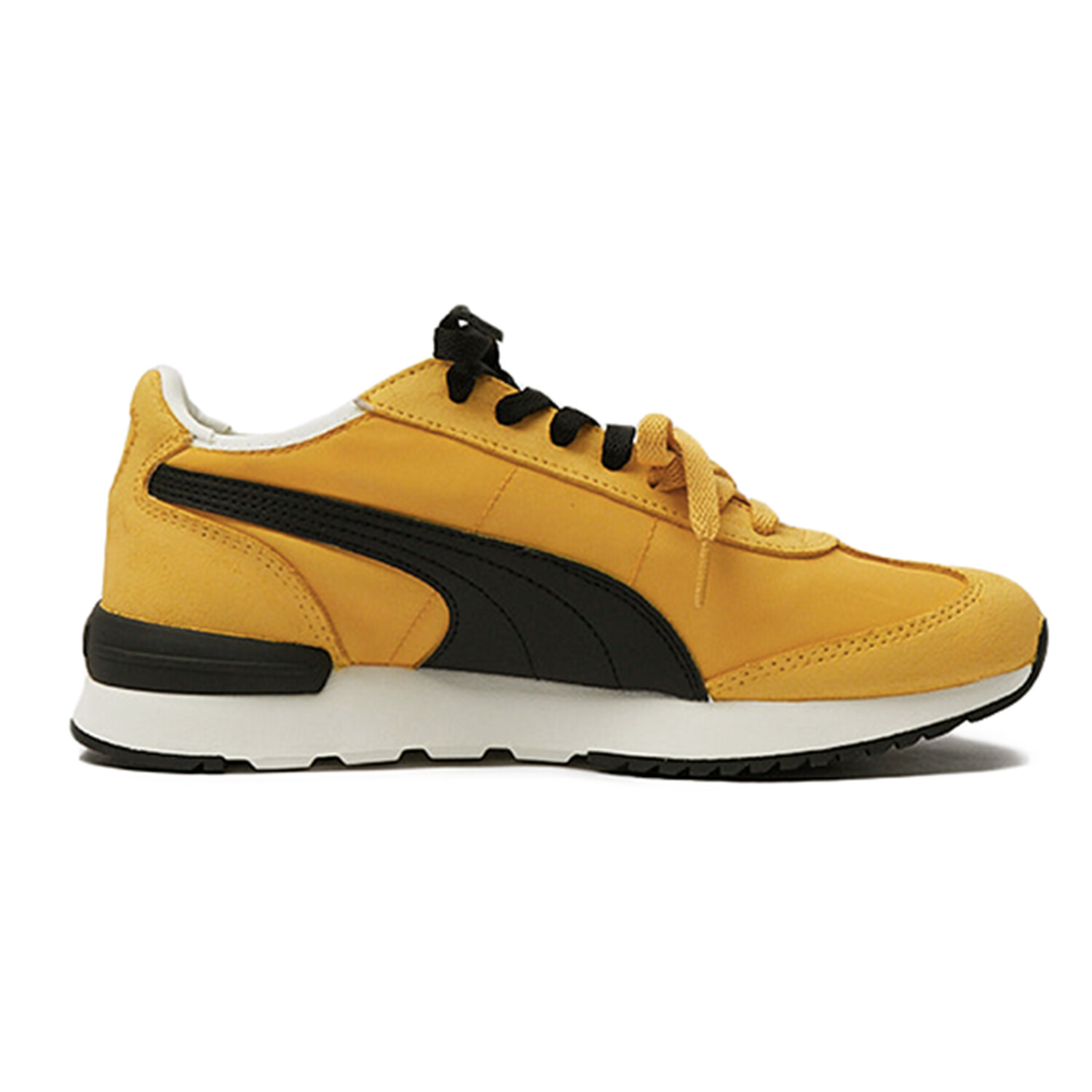 

Кроссовки Puma R78 Metallic Lifestyle Shoes Unisex Low-top Yellow/black, желтый
