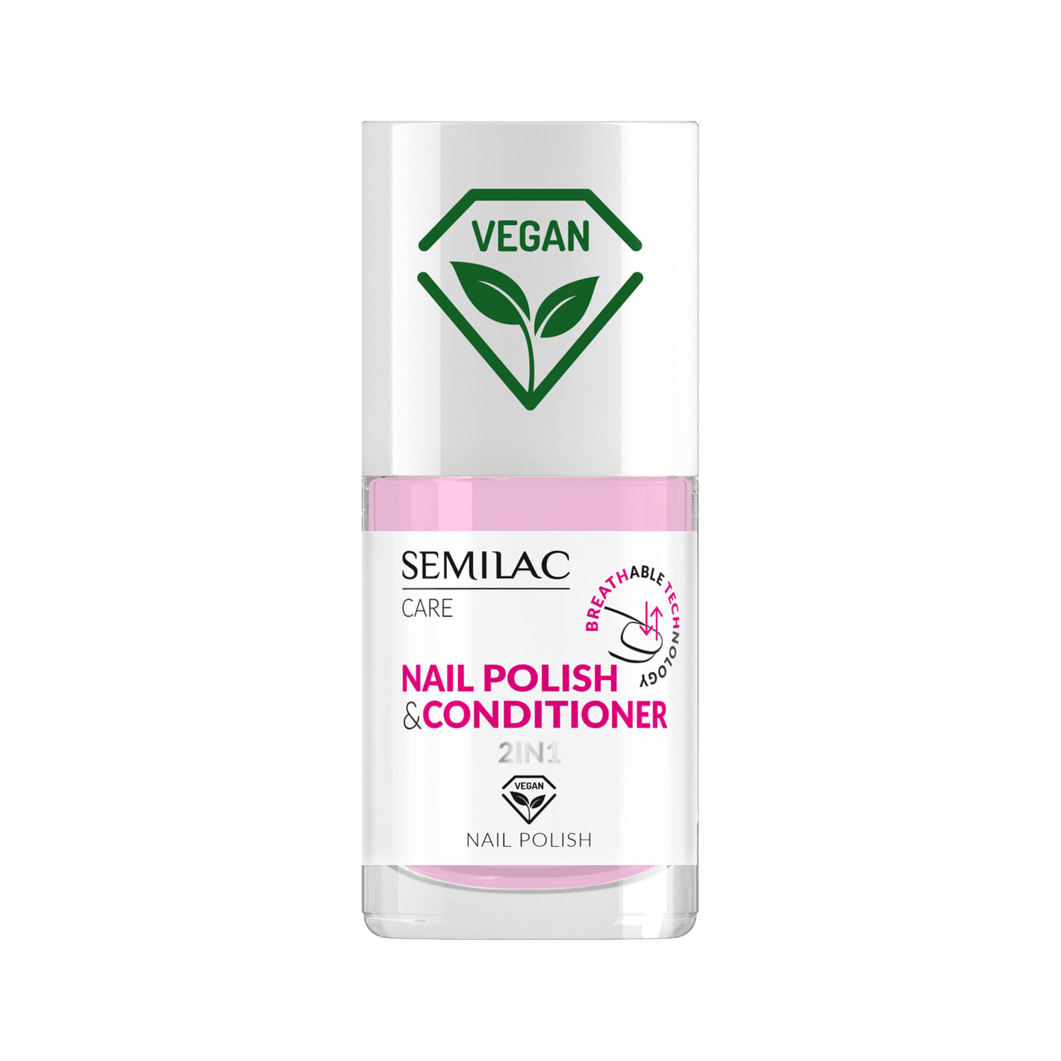 

Классический лак для ногтей с кондиционером 035 Semilac Vegan, 7 мл