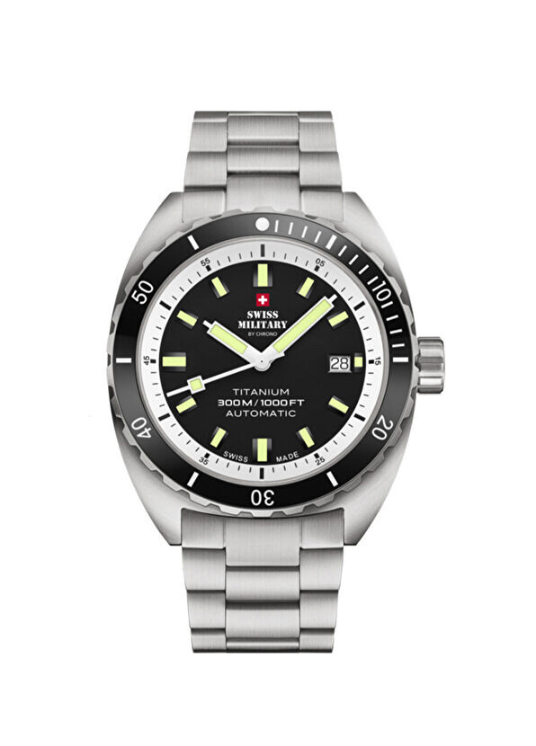 

Sma34100.02 титановые мужские наручные часы Swiss Military By Chrono, серебряный