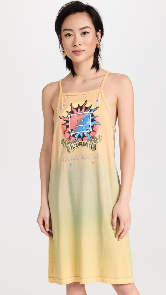 

Платье Acne Studios Jersey Tank, желтый