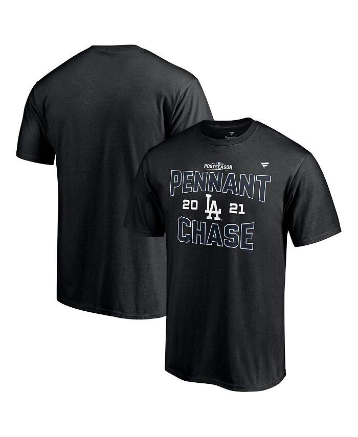 

Мужская черная футболка Los Angeles Dodgers 2021 Division Series Winner Locker Room Fanatics, черный