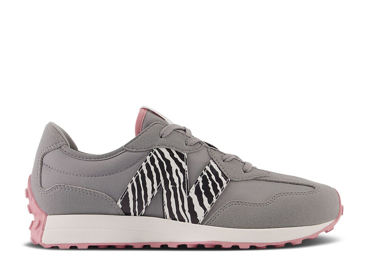

Кроссовки New Balance 327 Big Kid 'Zebra - Shadow Grey', серый