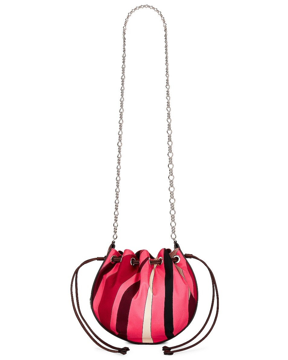 

Сумка кросс-боди Emilio Pucci Drawstring, цвет Rosa & Marrone