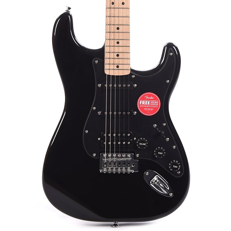 

Электрогитара Squier Sonic Stratocaster HSS Black