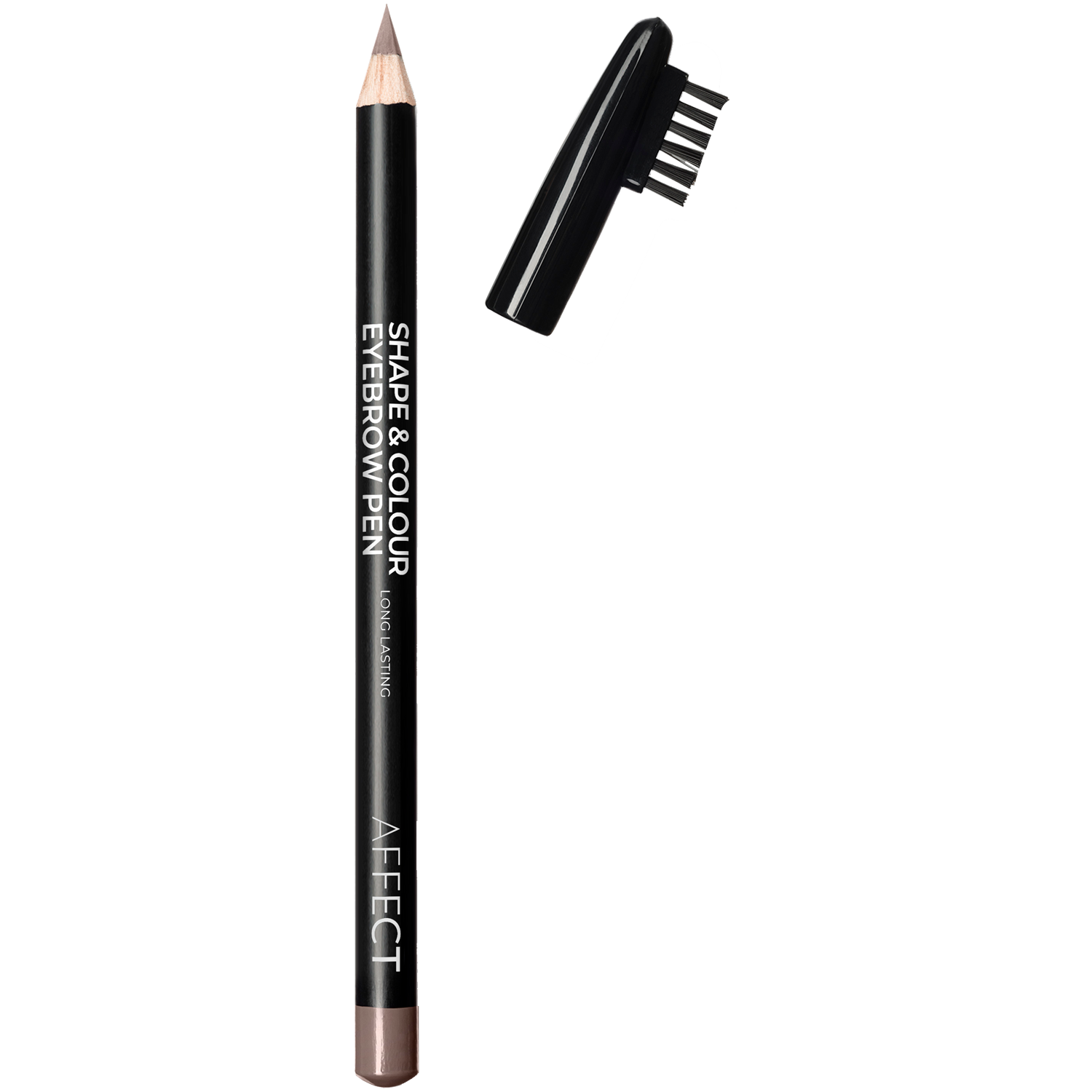 Карандаш для бровей светло-коричневый Affect Shape&Colour, 1,2 гр карандаш для бровей mac карандаш для бровей двусторонний shape