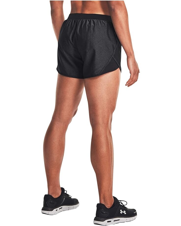 

Шорты Under Armour Fly By 2.0 Shorts, цвет Black Full Heather/Reflective 1