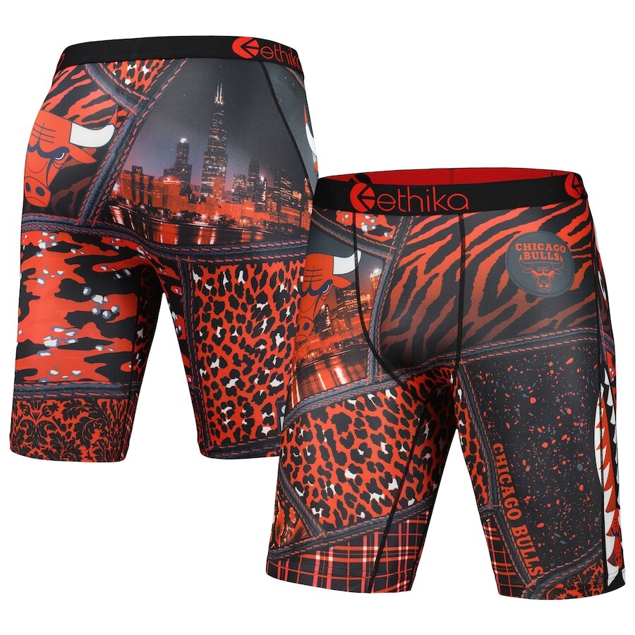 

Боксеры Ethika Chicago Bulls, красный