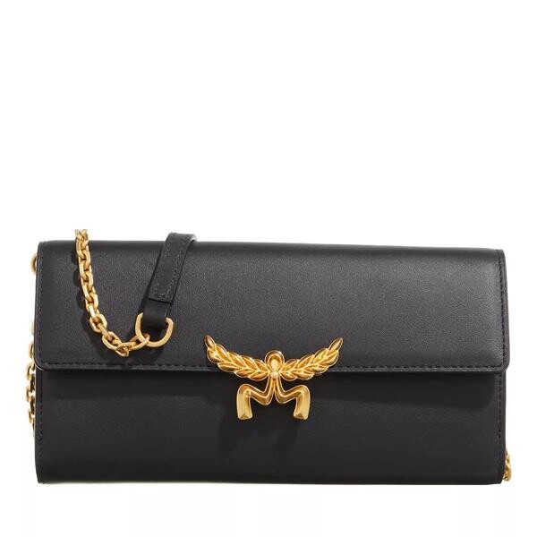 

Кошелек himmel lthr wallet on chain large Mcm, черный
