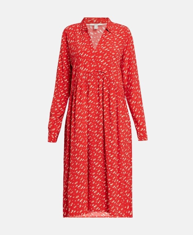 

Повседневное платье Esprit, красный