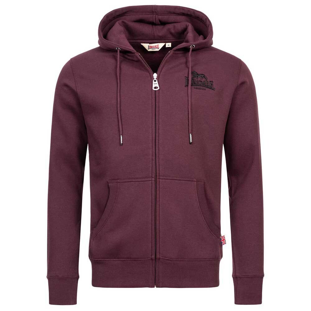 

Толстовка Lonsdale Annalong Full Zip, красный