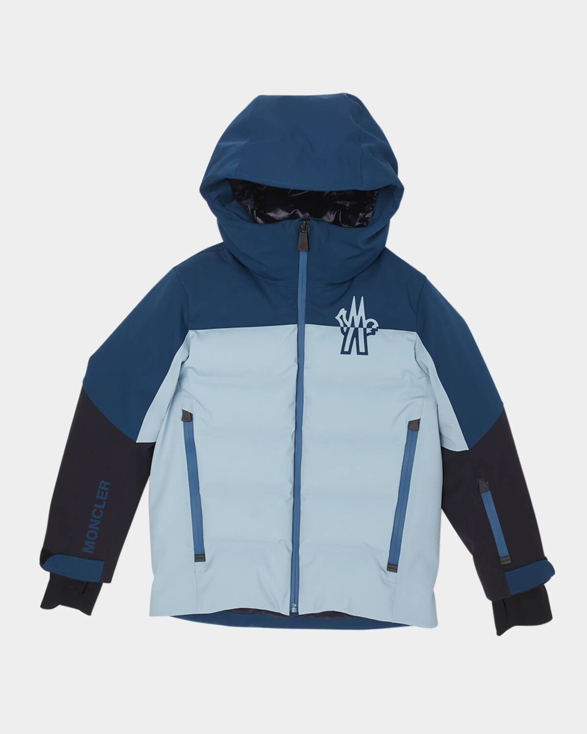 

Новая техническая лыжная куртка Montmiral Colorblock для мальчиков, размер 8–14 Moncler Grenoble, синий