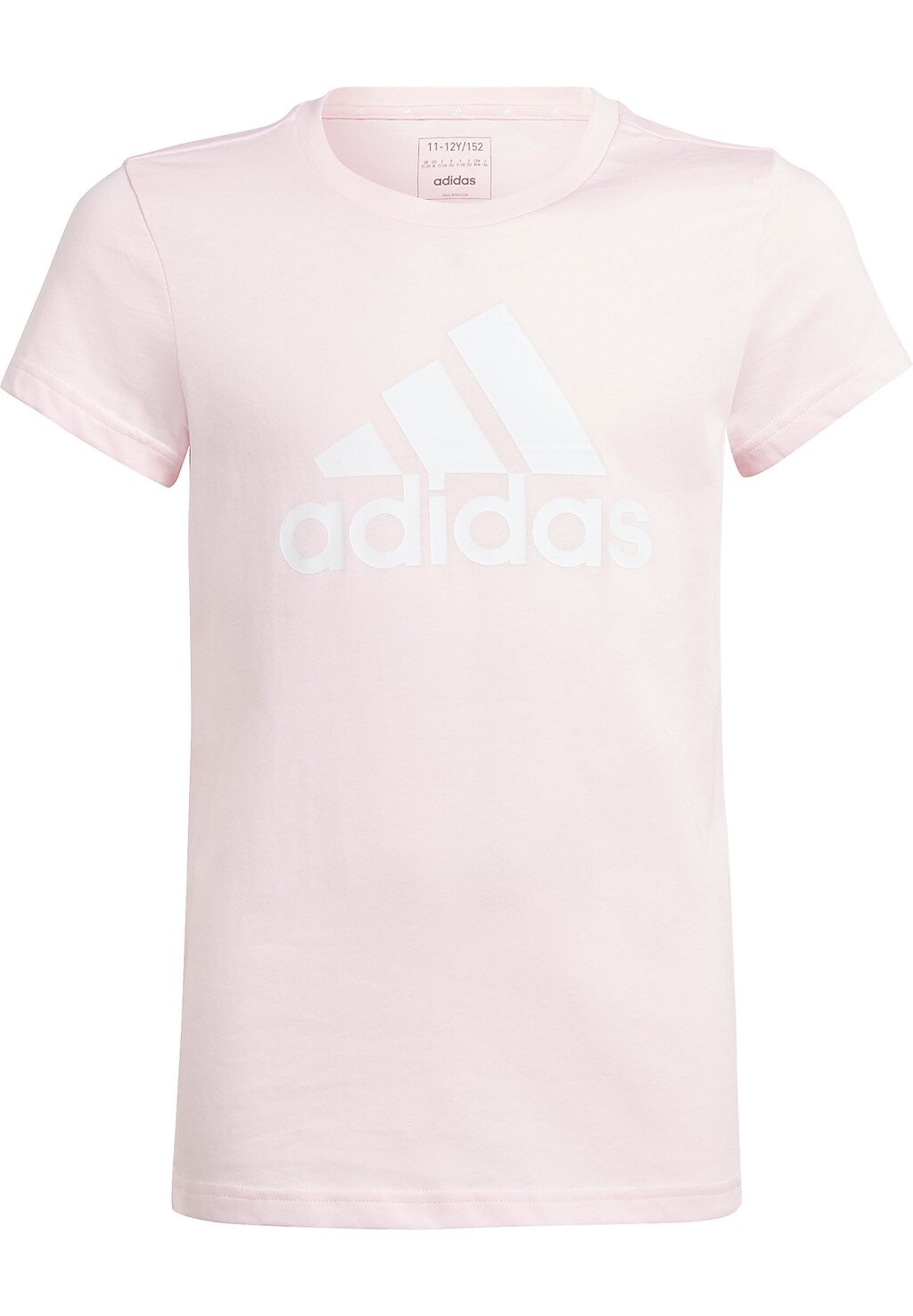 

Футболка с принтом Adidas, розовый weiß