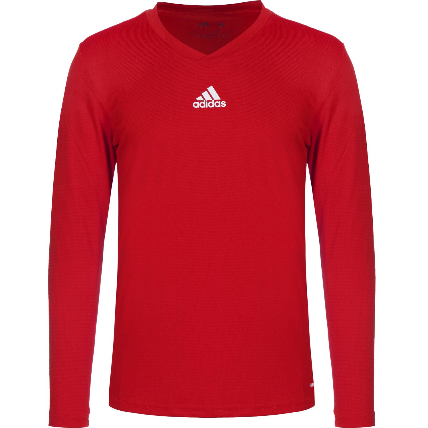 

Лонгслив adidas Performance Team Base, красный