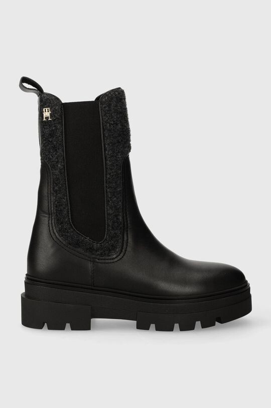 

Ботильоны SEASONAL FEMININE CHELSEA BOOT Tommy Hilfiger, черный