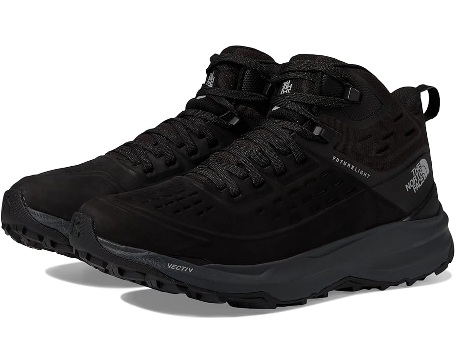 

Походные ботинки The North Face VECTIV Exploris 2 Mid FUTURELIGHT Leather, цвет TNF Black/Vanadis Grey