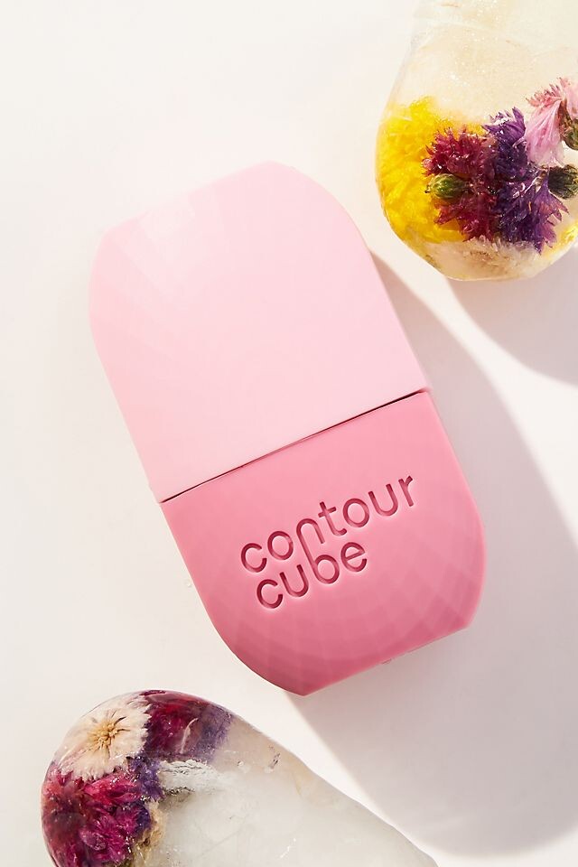 

Инструмент для маски для лица Original Contour Cube, розовый