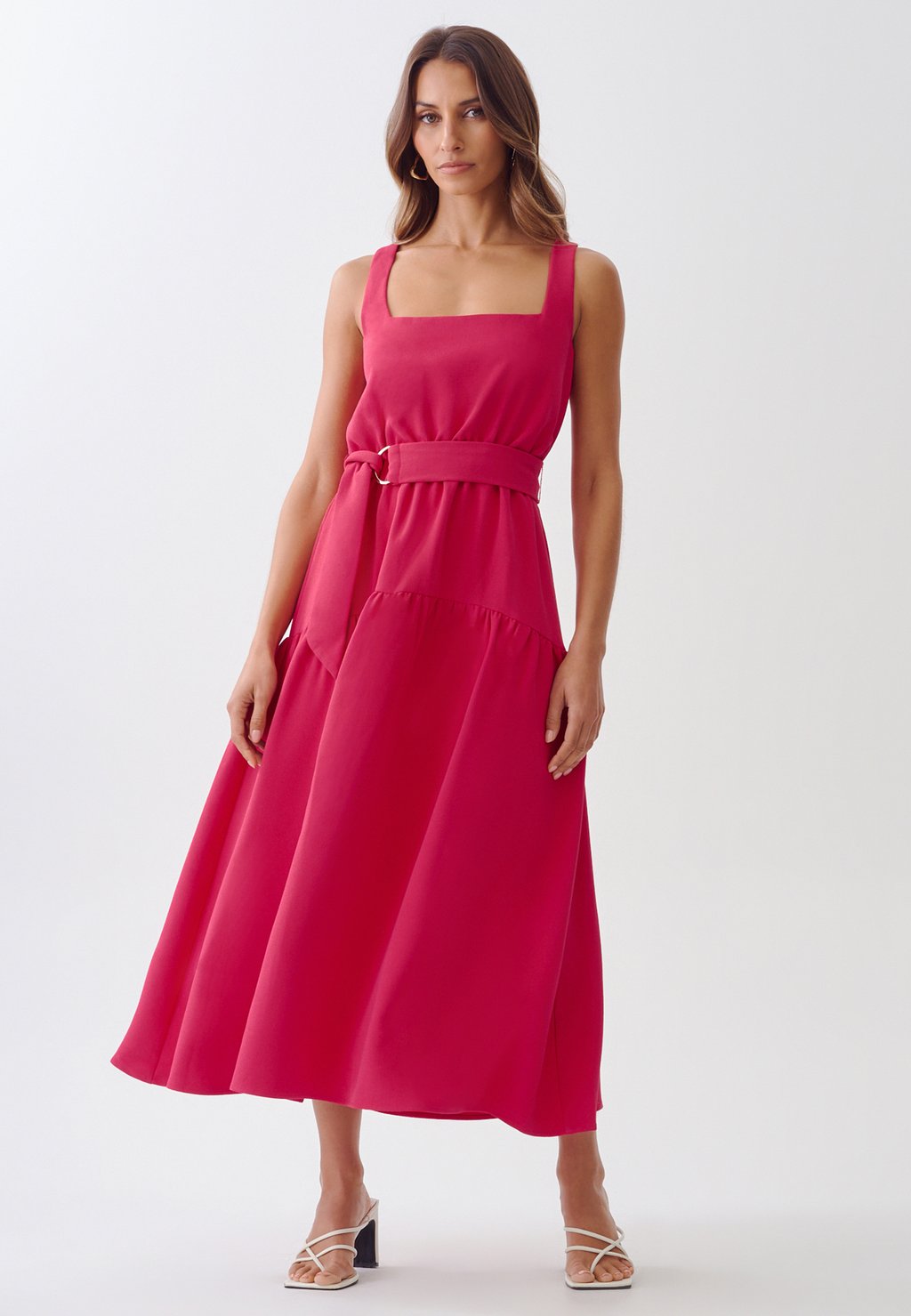 Летнее платье Ayeesha TUSSAH, цвет hot pink летнее платье tussah синий