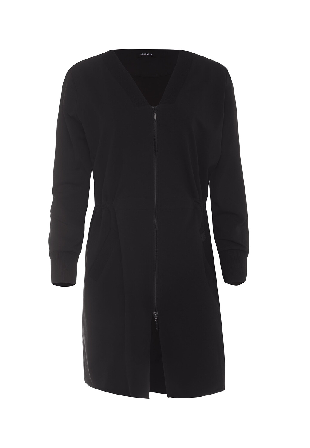 

Толстовка KALITE look Damen Sweatjacke, черный