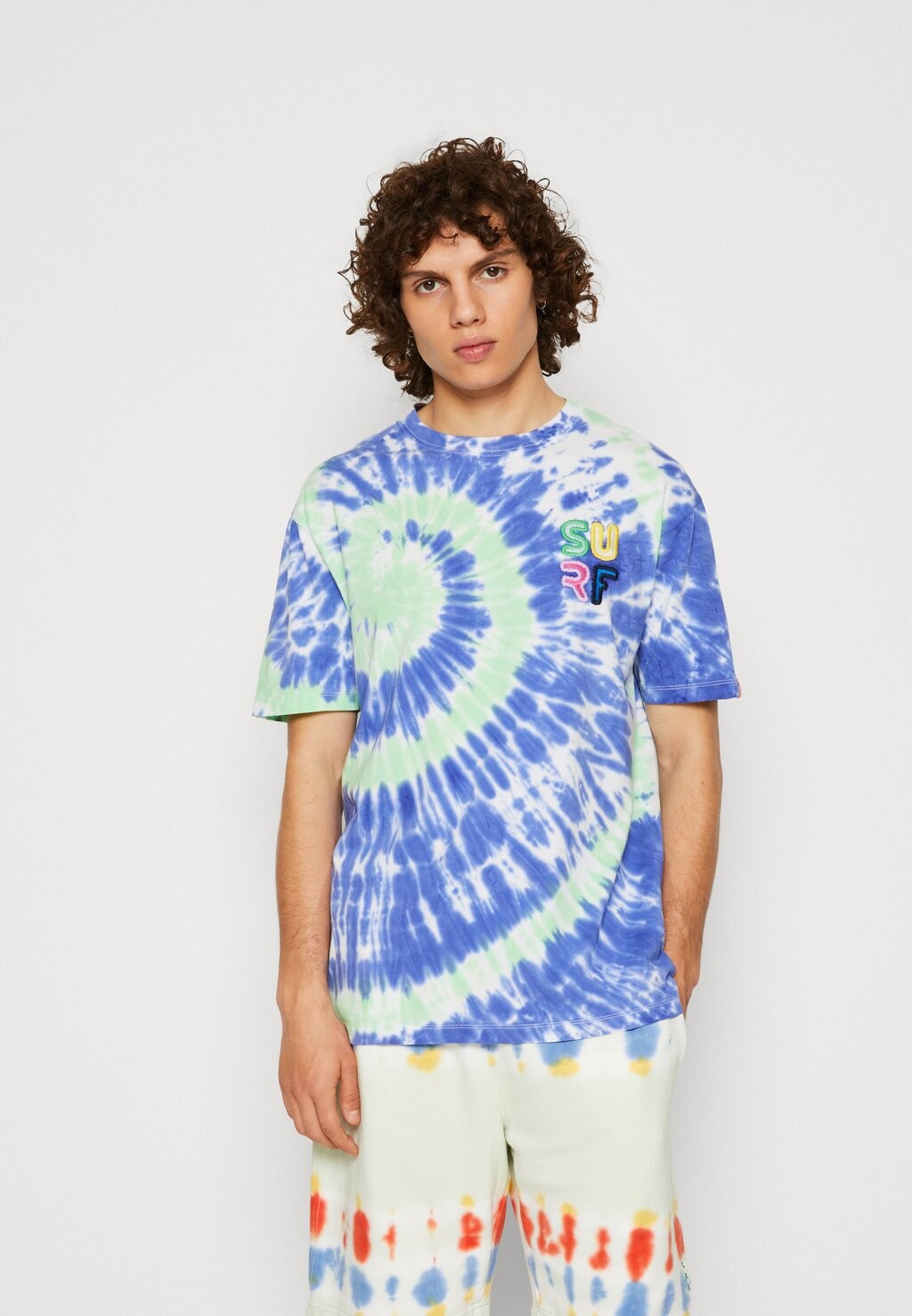 

Футболка с принтом Scotch & Soda, синий