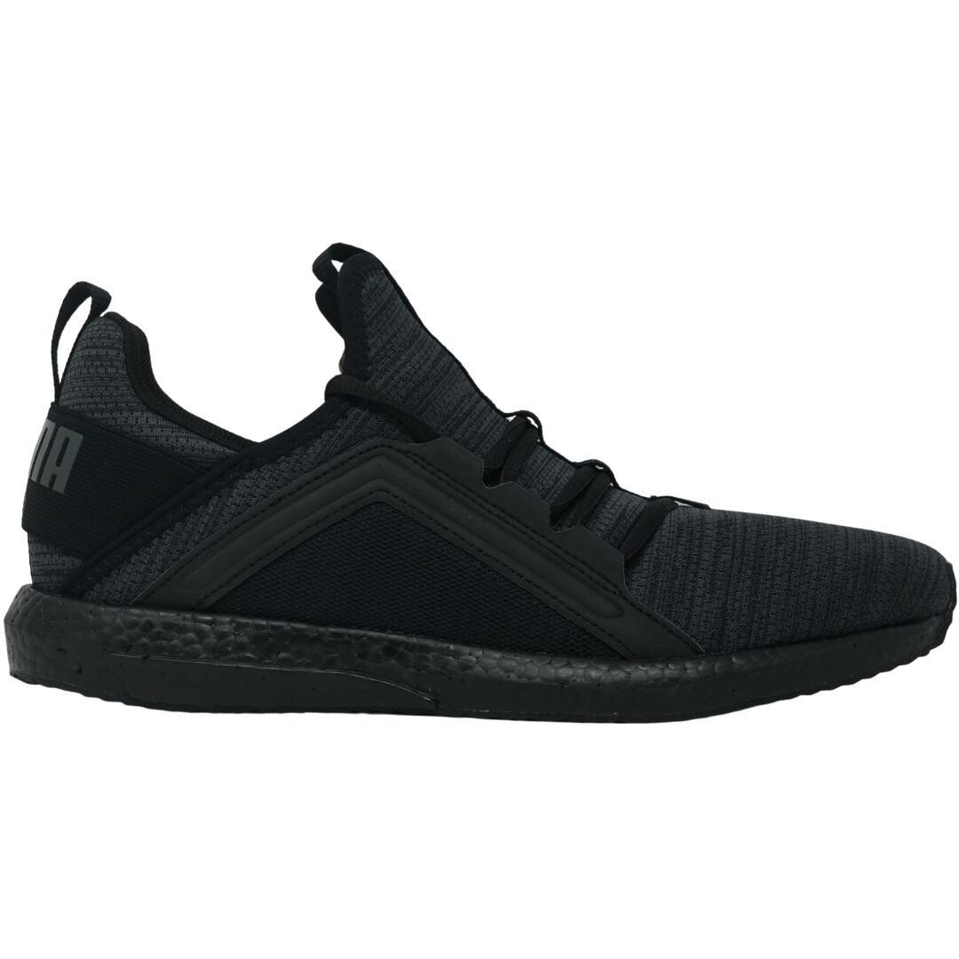 

Кроссовки Mega NRGY Heather Knit Black Trainers Puma, черный