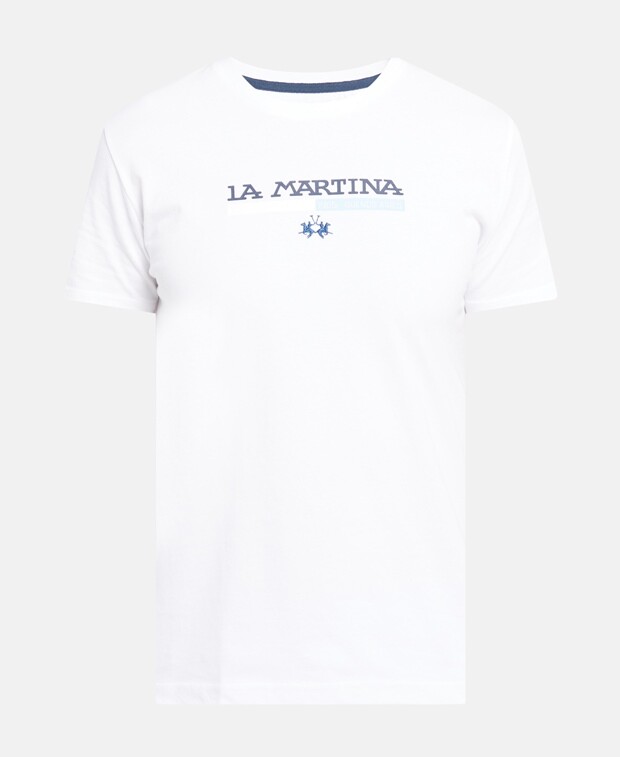 

Футболка La Martina, цвет Wool White