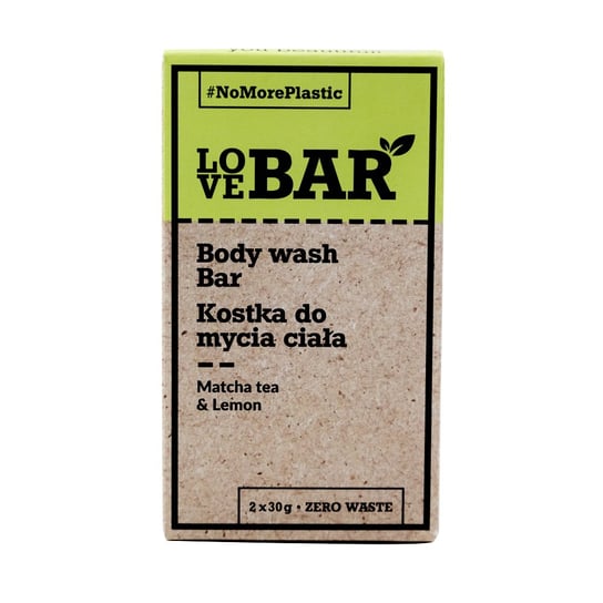 Мыло для душа Love Bar Body Wash Bar Matcha & Lime, 2x30 г