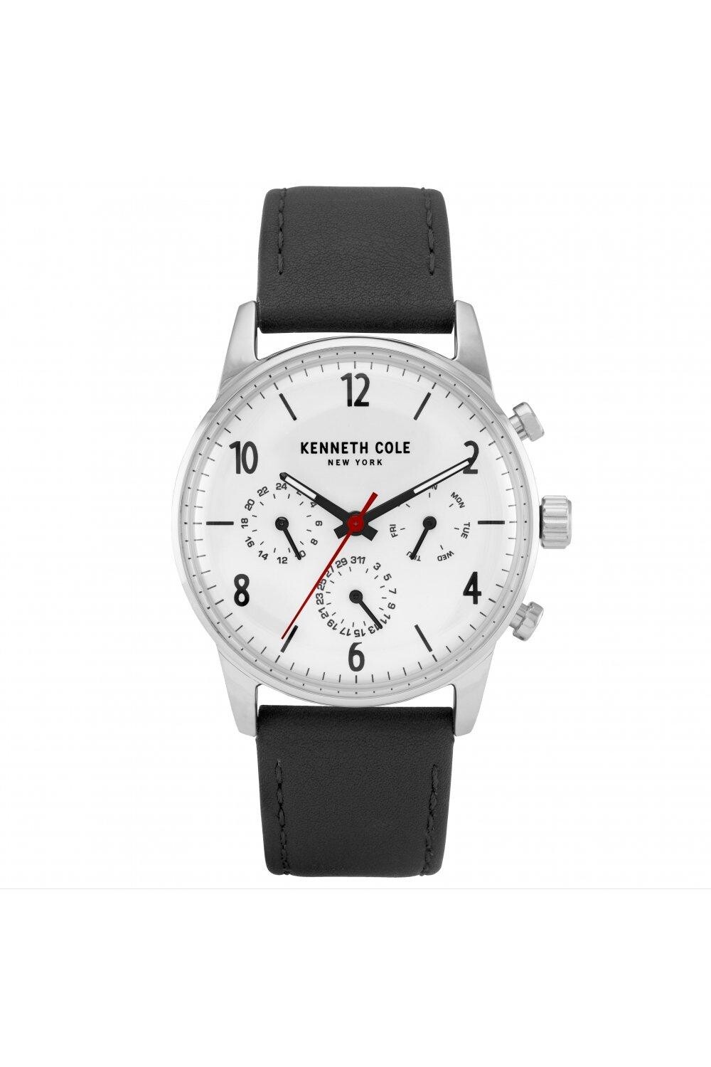 

Модные аналоговые кварцевые часы — KC50953001 Kenneth Cole, серебро