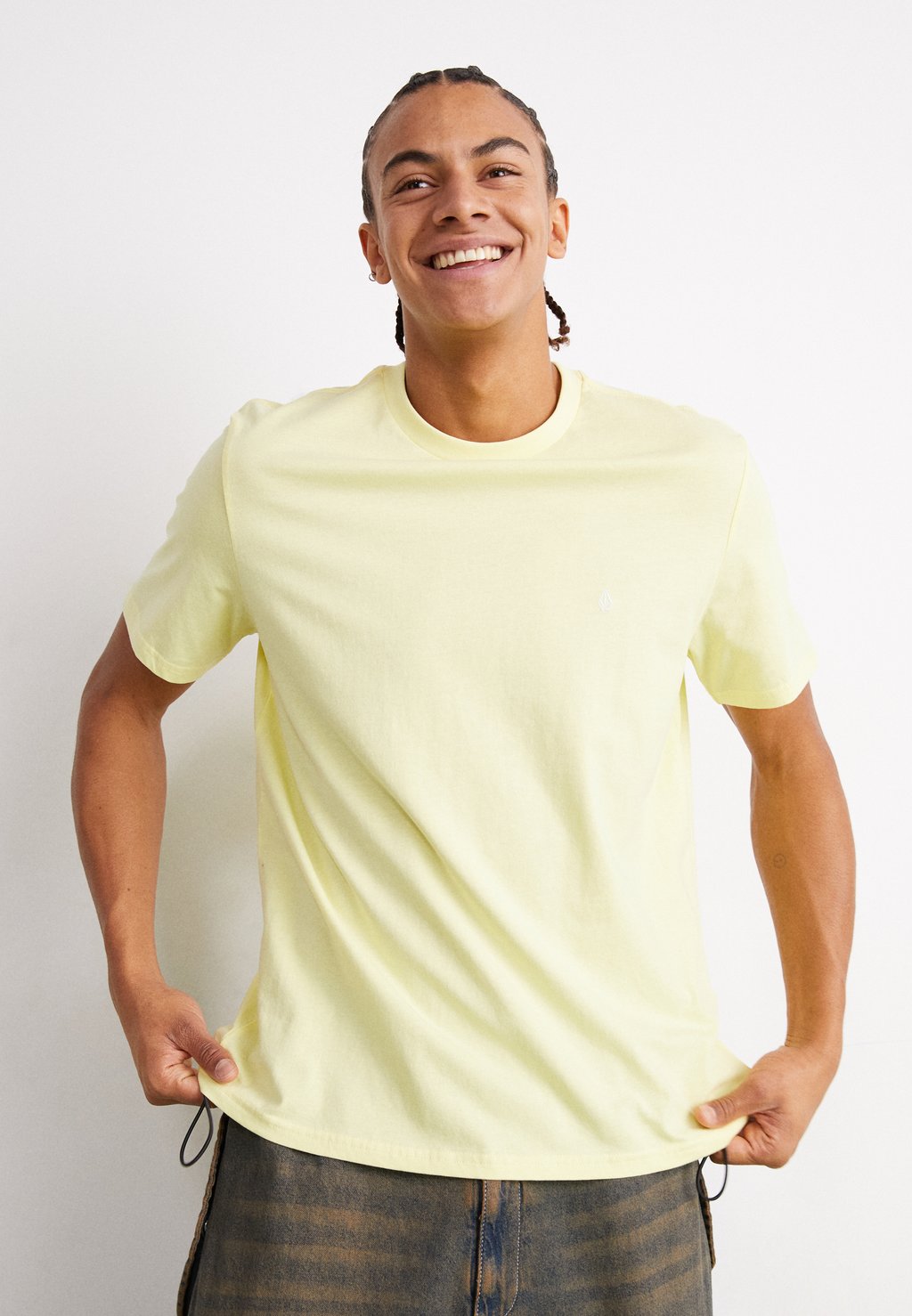 Базовая футболка Stone Blanks Volcom, цвет aura yellow