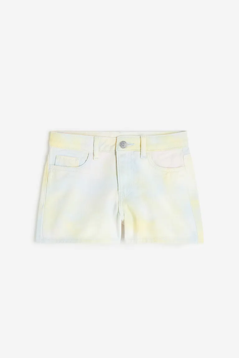 

Высокие шорты свободного кроя H&M, желтый