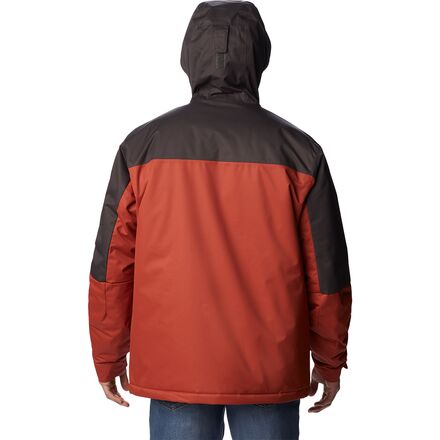 Утепленная куртка для походов – мужская Columbia, цвет Warp Red/Shark