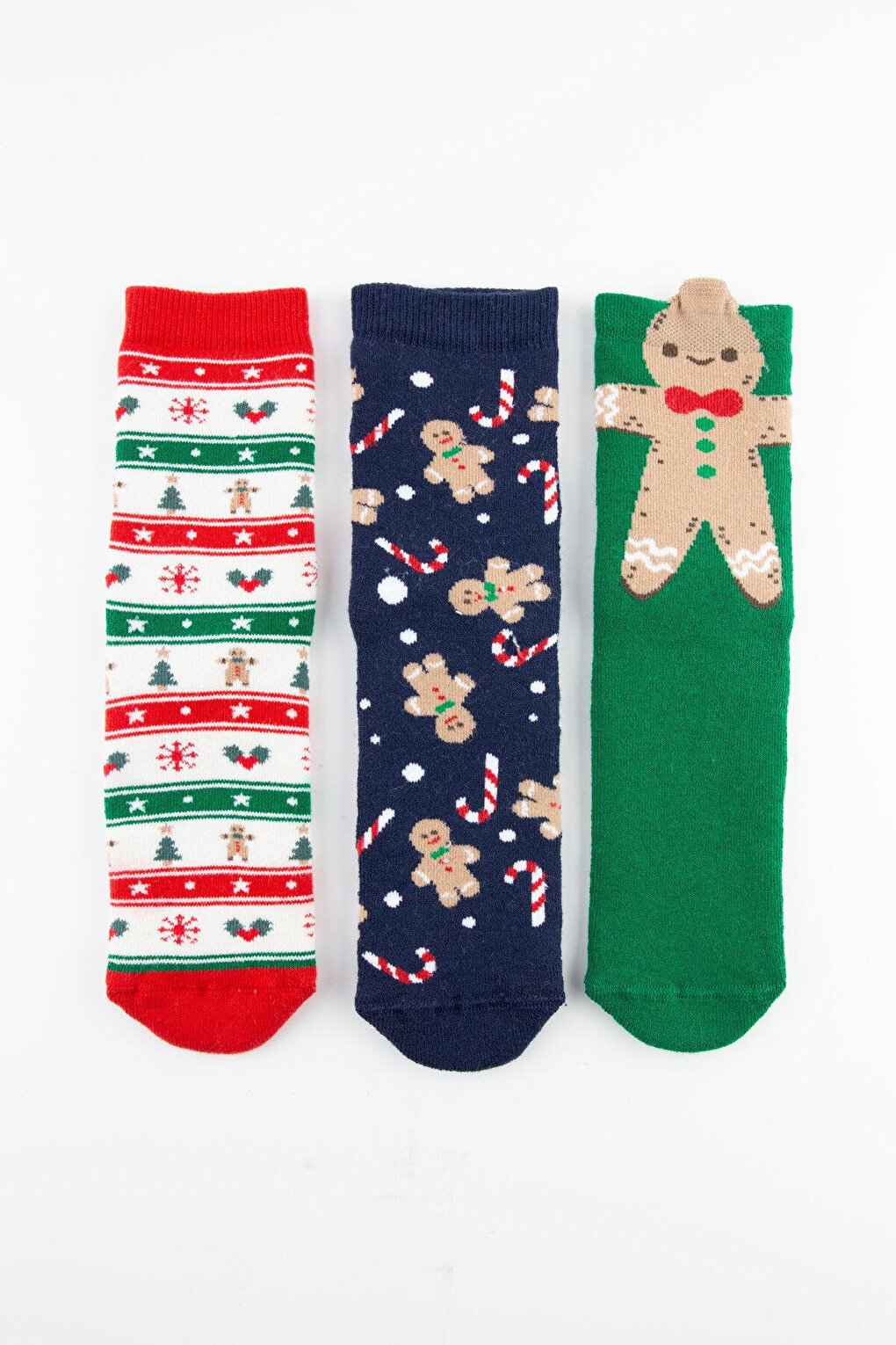 Комплект из 3 противоскользящих детских носков-полотенец Cookie Bross