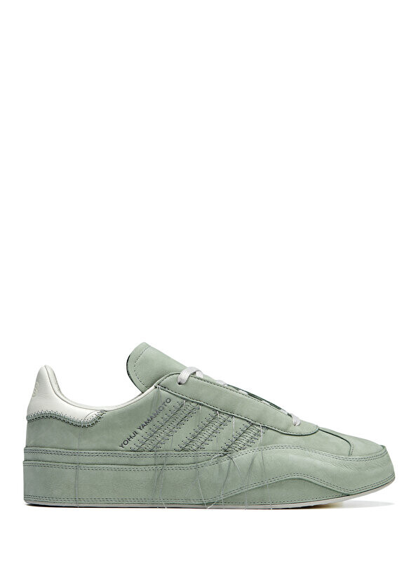 

Зеленые женские кожаные кроссовки gazelle Y-3