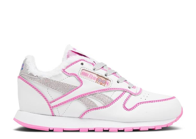 

Кроссовки Reebok PEPPA PIG X CLASSIC LEATHER STEP 'N' FLASH LITTLE KID 'SUZY SHEEP', белый