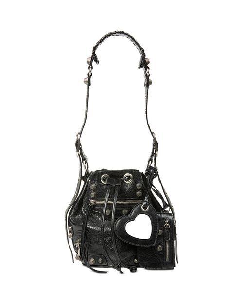 

Очень маленькая сумка-ведро Le Cagole Balenciaga, цвет Black
