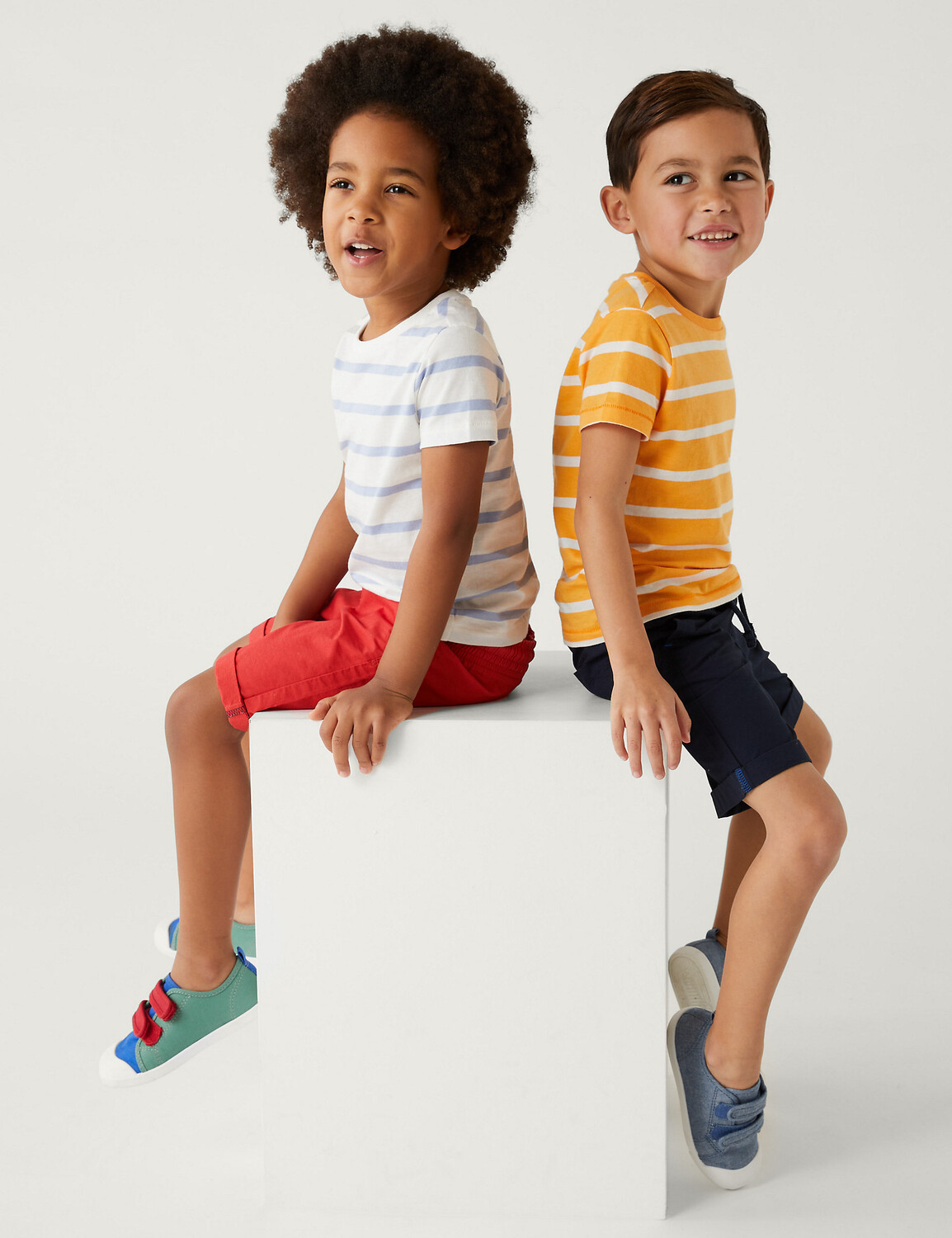 

2 шт шорт из чистого хлопка (2–8 лет) Marks & Spencer
